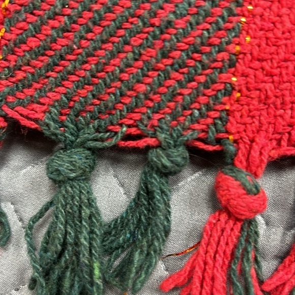 MOMENTUM BRANDS Christmas colored blanket 80% cotton 20% other fibers - Picture 5 of 10